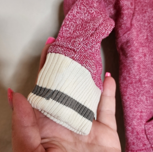 Roots Canada Baby Roots pink zip up hoodie.  18-24 months - Picture 11 of 15